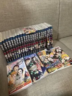 【まとめ買い安値】鬼滅の刃 全巻セット ファンブック&小説&特典カード