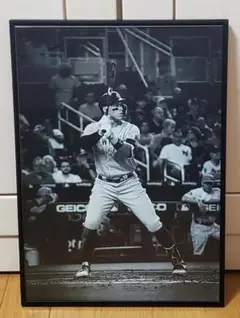 NYヤンキースアーロンジャッジMLB！A3サイズポスターフレーム付き②