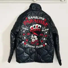 LUCKY13 ラッキーサーティーン スカジャン L リバーシブル ドクロ LUCKY13【ラッキーサーティーン】 日本別注スカジャン ”SKULL