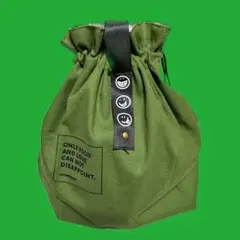 耐久性キャンバスドローストリングバッグ 巾着袋 新品