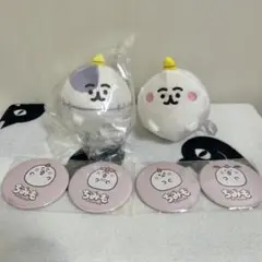 ちみも　ぬいぐるみ　缶バッジ　特典
