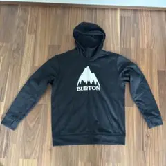 Burton ブラック フルジップフーディ
