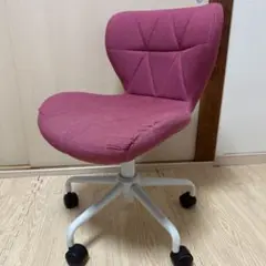 デスクチェア　ヤマソロ　ピンク