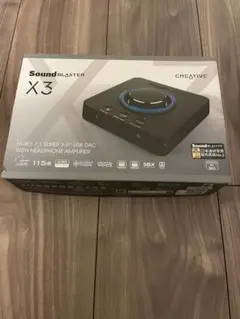 Sound Blaster X3 サウンドカード USB DAC 7.1ch対応