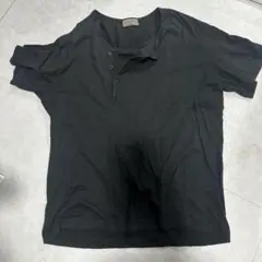 yohji yamamoto pour homme ヘンリーネック 半袖シャツ