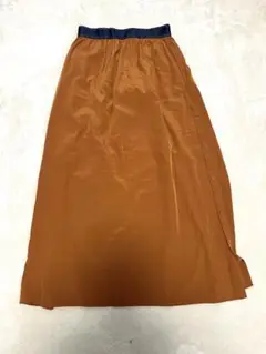 And A オレンジロングスカート