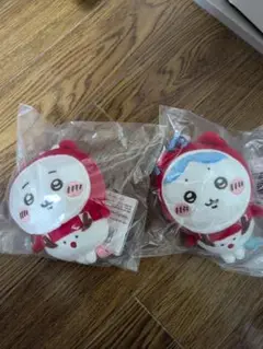 新品未使用　ちいかわエニマイくじE賞オーナメントぬいぐるみ2種