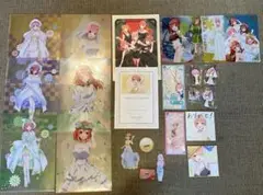 五等分の花嫁　　アニメ原画展　一花　三玖　四葉　クリアファイル　映画特典