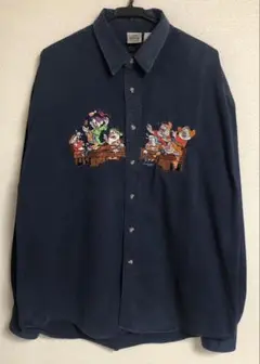 THE Disney STORE 七人のこびと 刺繍 シャツ