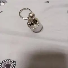 シフトノブ型 キーホルダー シルバー