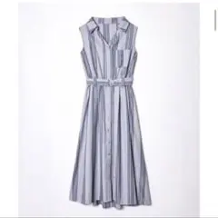 【未着用】REDYAZEL オリジナルストライプシャツワンピース 夏服