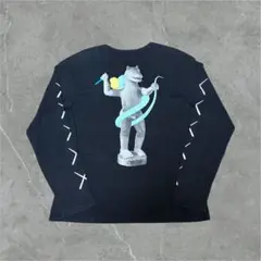 Originalfake Kaws 長袖カットソー ロンT ブラック
