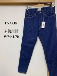 【未使用品】EVCON 5POCKET DENIM PANTS W74×L70