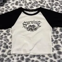 GORGE ロゴプリント クロップドTシャツ　最終値下げ