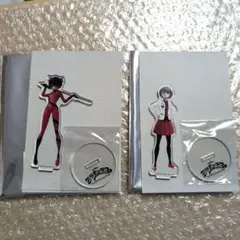 ミラキュラス　レディバグ&シャノワール　アクリルスタンド　カガミ　きゃらドリ