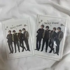 Sexy Zone ミニクリアファイル メモ帳2021