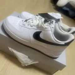 Nike Air Force 1 ホワイト/ブラック　25センチ