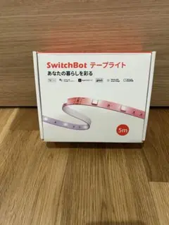 SwitchBot スマートテープライト（5m・RGB調光調色対応）