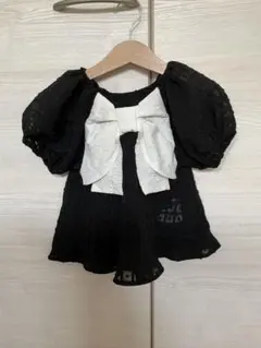 apres les cours リボン シースルートップス 90cm