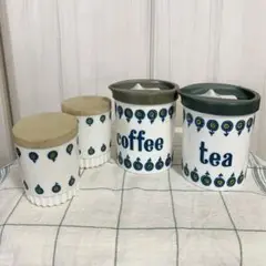 イギリス　キャニスターセット　ビンテージ