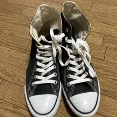CONVERSE ブラック ハイカットスニーカー