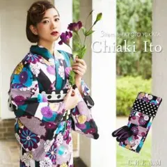 平子理沙×大人浴衣  （椿柄） 美品】平子理沙×大人浴衣 椿柄 つばき レディース - メルカリ