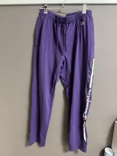 Champion パープルパンツ Lサイズ
