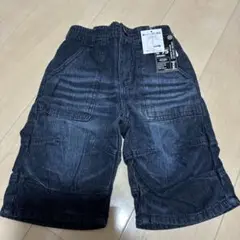 新品！キッズハーフパンツ 120サイズ ネイビー