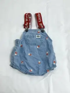 リトルウィーケンド little weekend オーバーオール ロンパース