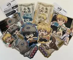 鬼滅の刃 伊之助 善逸 ステッカーセット
