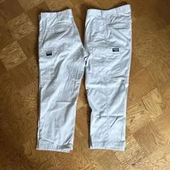 BURTLE バートル カーゴパンツ 6072秋冬 88 シルバー 2枚セット