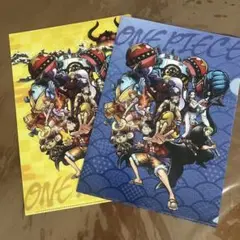 ONE PIECE クリアファイル 2枚セット