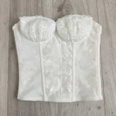 ウェディングドレスのインナー コルセット