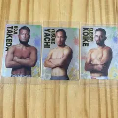 RIZIN トレーディングカードセット 3枚