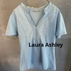 Laura Ashley 半袖　トップス　レース　S