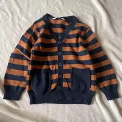 H&M 男の子100 長袖カーディガン羽織　ほぼ未使用
