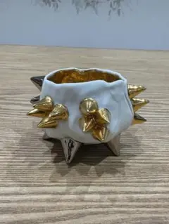 陶芸作家 古賀崇洋 Spike Sake Cup スタッズぐい呑酒カップ 中古品