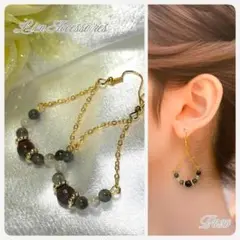 P039✨ハンドメイドピアス・イヤリング✨3点購入+1点プレゼント