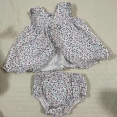 Baroni 花柄ドレスとショートパンツセット