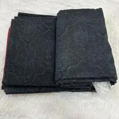 化繊着物　しつけ糸付き