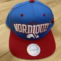 NHL ノルディクス キャップ 青/赤 スナップバック