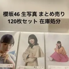 櫻坂46 生写真 まとめ売り 120枚セット 在庫処分
