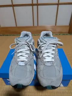 new balance M991 グレー 26.5cm 加水分解