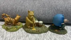 ディズニー　クラシックプー　置物　3セット