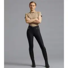 【美品・希少】PE乗馬用キュロット UK10 フルグリップ レーディス