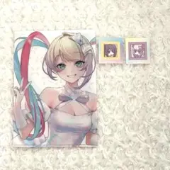【匿名配送】ニディガ展２ 入場特典 クリアファイル ステッカー
