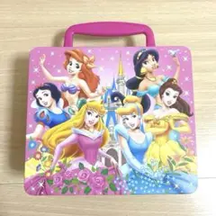 ディズニープリンセス 取っ手付き缶バッグ ケース 東京ディズニーランド