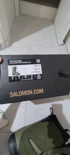 SALOMON サロモン ファクションボア スノーボードブーツ