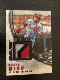 topps 10シリ　Masyn Winn プレイヤー使用メモラビリアカード