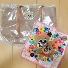フェイラー FEILER オールドテディ ワッペントートバッグ ベージュ 小